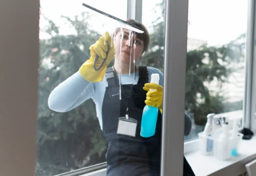Nettoyage de vitres intérieures et extérieures à Bellicourt